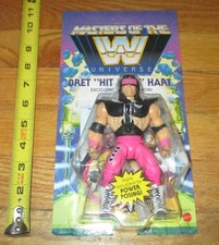 2021 WWE Bret Hitman Hart Masters Universe Wrestling Figure MOTU WWF Stampede