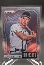 2021 Panini Prizm - Old School Eddie Mathews #OS-4 Silver Prizm