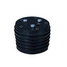 Grant 4000 Steering Wheel Spacer - 2 In Thick - Rubber Steel - Black Grant 4000 Steering Wheel Spacer - 2 In Thick - Rubber Steel - Black
