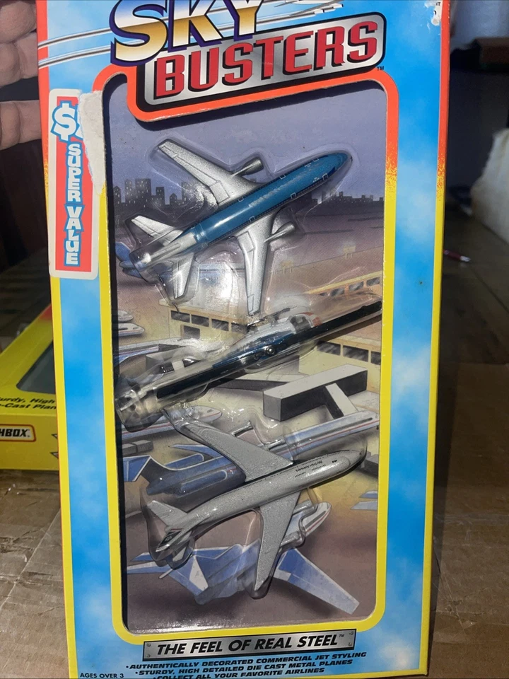 Matchbox Sky Busters 3 Pack KLM British Airways Sky Ranger NIB - Image 2 of 4