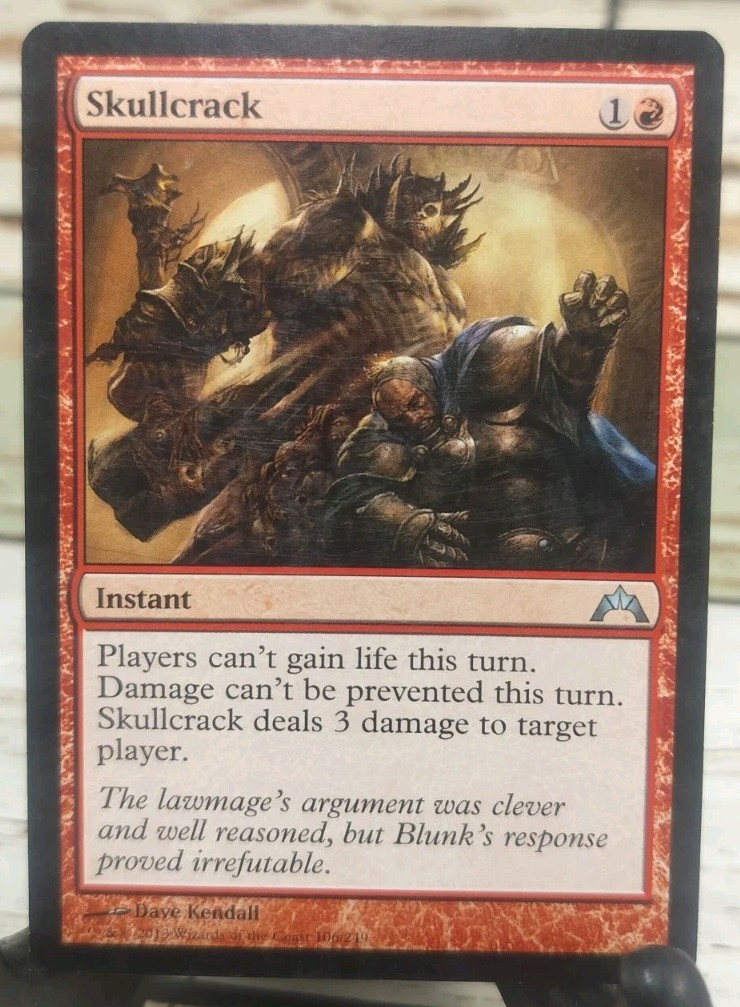 English MTG Skullcrack Gatecrash Magic the Gathering LP