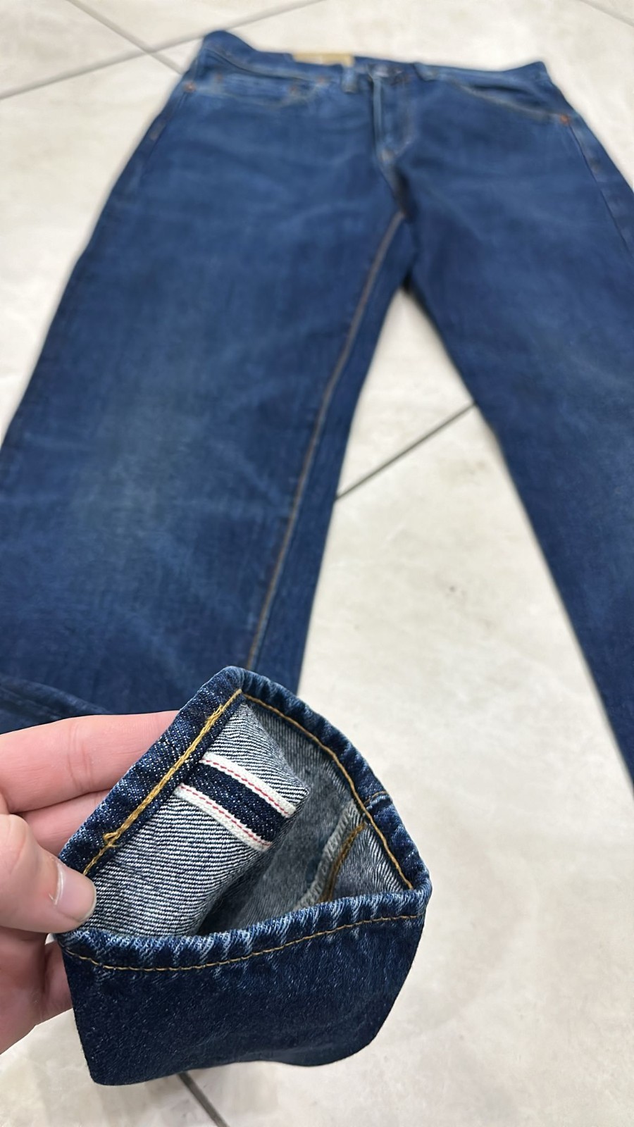LVC Levi's Vintage Clothing 1954 31x34 501Z XX BigE Selvedge Jeans RARE image 6