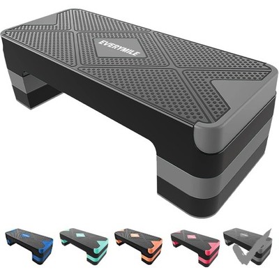 Aerobic Exercise Step, Adjustable Aerobic Stepper for Exercise, Workout Step ...