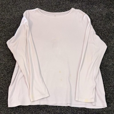 Talbots Shirt Womens Plus 2X Lot Of 3 Scoop Neck 3/4 Sleeve Pima Cotton Tee