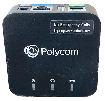 Polycom OBi200 - 1-Port VoIP Phone Adapter with Google Voice & Fax Support
