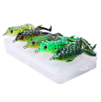 Strike Maxx Crazy Legs Premium Frog Baits 5PK
