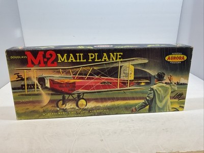 Vintage Aurora 1/48 Douglas M-2 Mail Plane #111-98 Plastic Model Kit