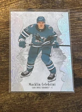 2025-26 Upper Deck Artifacts - Macklin Celebrini #42 Platinum Sparkle /99
