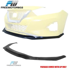 Fits 19-23 Nissan Maxima A36 IKON 4 Style Front Bumper Lip Spoiler PU Unpainted
