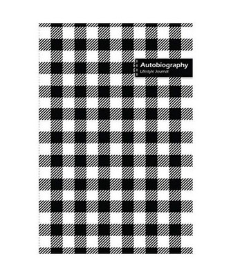 Autobiography Lifestyle Journal, Blank Write-in Notebook, Dotted Lines, Wide Rul