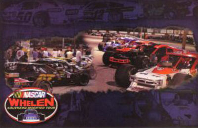 NASCAR WHELEN SOUTHERN MODIFIED TOUR POSTCARD - Bild 1 von 1
