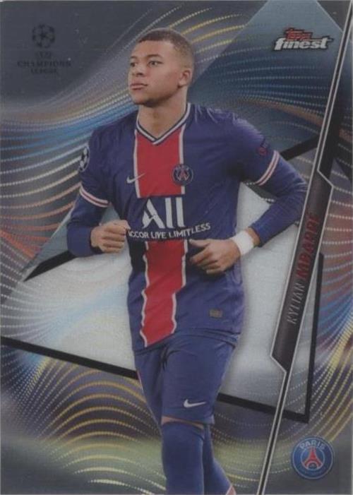 2020-21 Topps Finest UCL Kylian Mbappé #52 for sale | eBay 2020-21 Topps Finest UCL Kylian Mbappé #52 for sale | eBay
