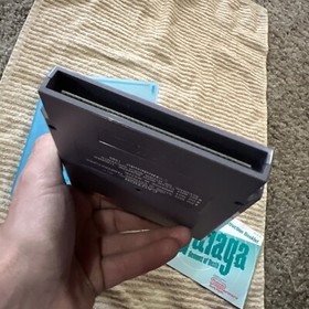 Galaga: Demons of Death con custodia Nintendo blu manuale (Nintendo NES, 1988)