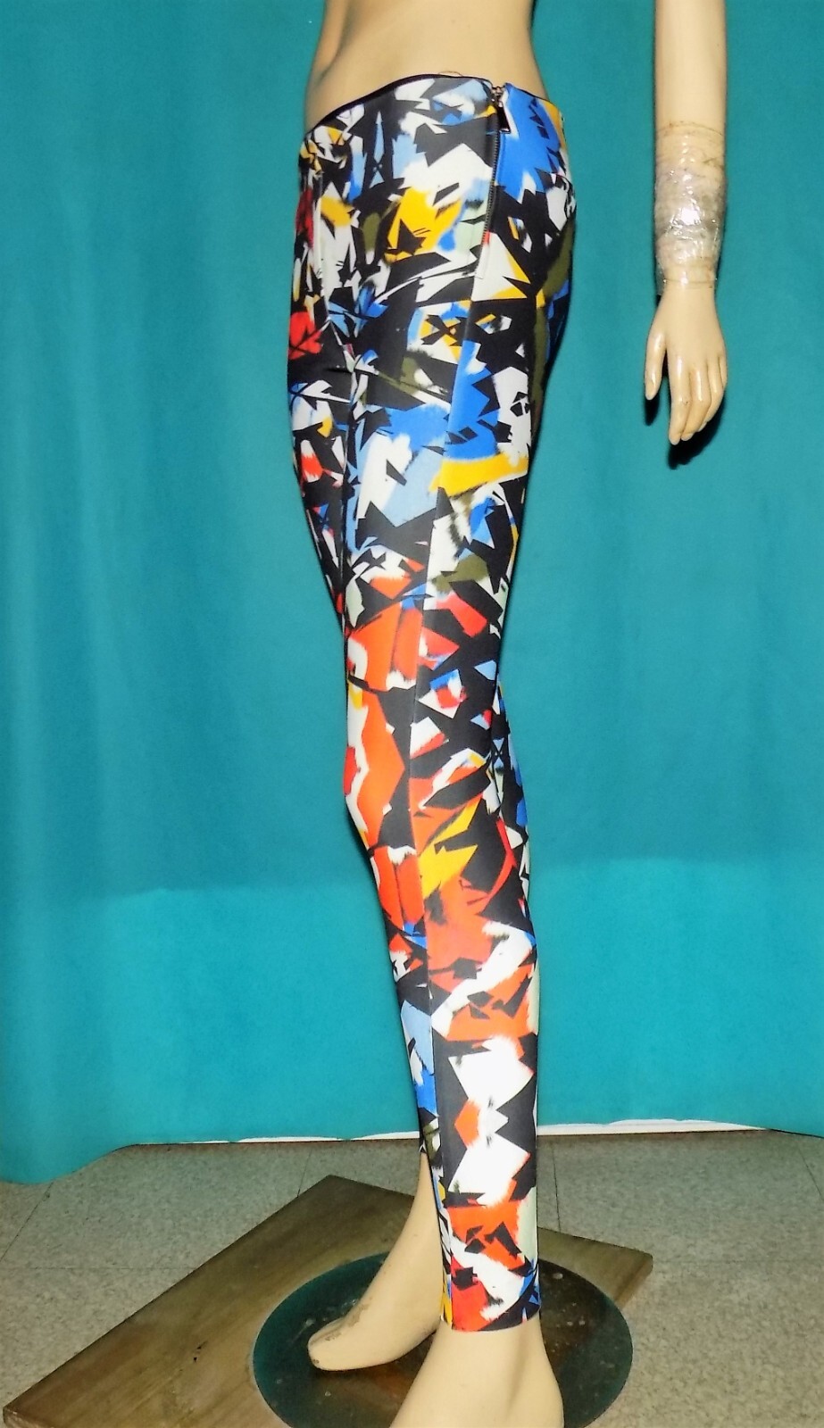 PINKO Polyester Elastane Heavyweight Leggings Mul… - image 3