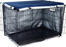 Cover Jaula De Alambre Para Mascotas Para Perros Raza Gigante Extra Grande De 48