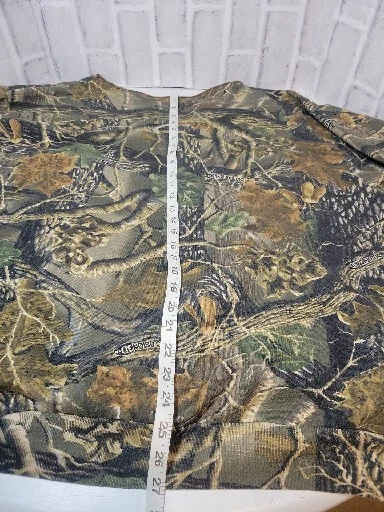 Suéter Suéter Cabelas Seclusion 3d Camuflaje Hoja Cuello Hendidura Unisex XL Bolsillo Frontal Foto 4 de 4