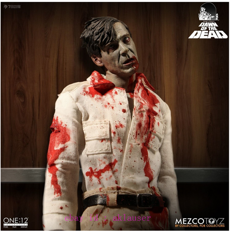 Mezco Toyz 1/12 Dawn Of The Dead Action Figure Toy Model In Stock