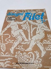 Lavori femminili di Mani di Fata disegni filet 7 da eseguire anche a punto croce