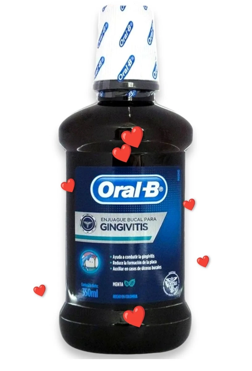 Oral B Mouth Wash Mint Flavor 350 ml