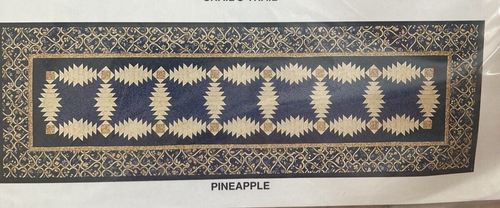Easy Big Quilt Blocks McCall's 4 Table Runner Topper Paper Pieced Foundations - Picture 2 of 8