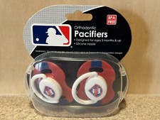 Philadelphia Phillies MLB Baby Fanatic Infant PACIFIER 2 Pack BPA, New In Box