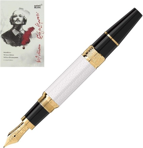 Montblanc Writers Edition Shakespeare Fountain Pen - Free Shipping USA - 第 17/19 張圖片