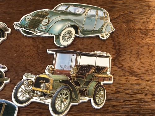 10 (Set Of 6 Unopened) Of Vintage 1987 Henry Ford Museum Auto Cars USA Ornaments - Picture 11 of 15