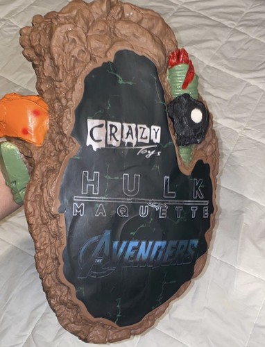 Große Marvel Hulk Statue Maquette The Avengers Figur (Größe 20 Zoll) Kunststoff! - Bild 4 von 9