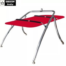 Advancer Wakeboard Tower  Flat Tower Bimini Red Canopy  Bimini Rack 5 Yrs Wty