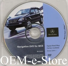2003 2004 2005 Mercedes ML320 ML350 ML500 ML55 Navigation COMAND DVD U.S CAN Map