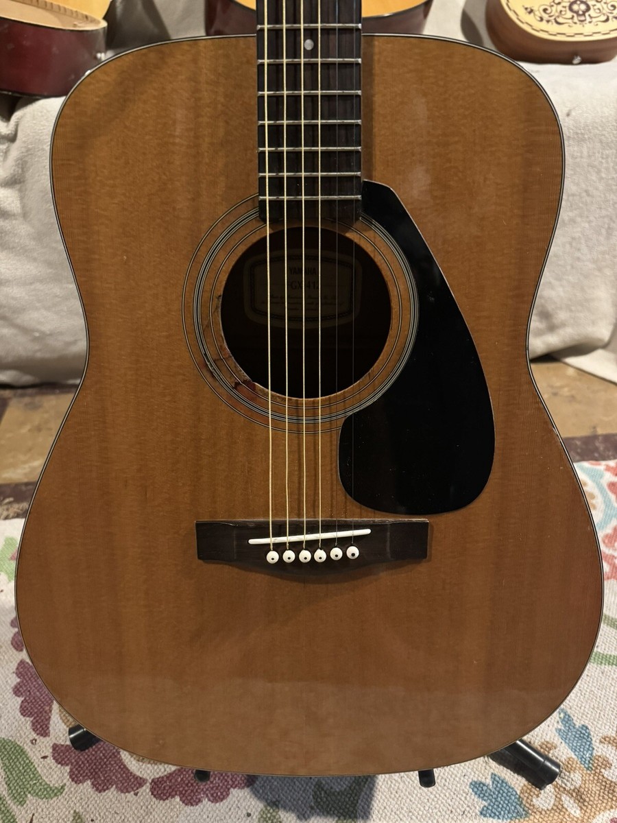 Yamaha FG Series FGX412 Acoustic-Electric Guitar Natural,A