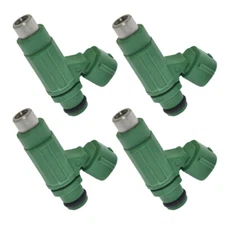 4x Fuel Injectors Front For Mitsubishi Lancer Outlander 2004 HDA305E MR988406