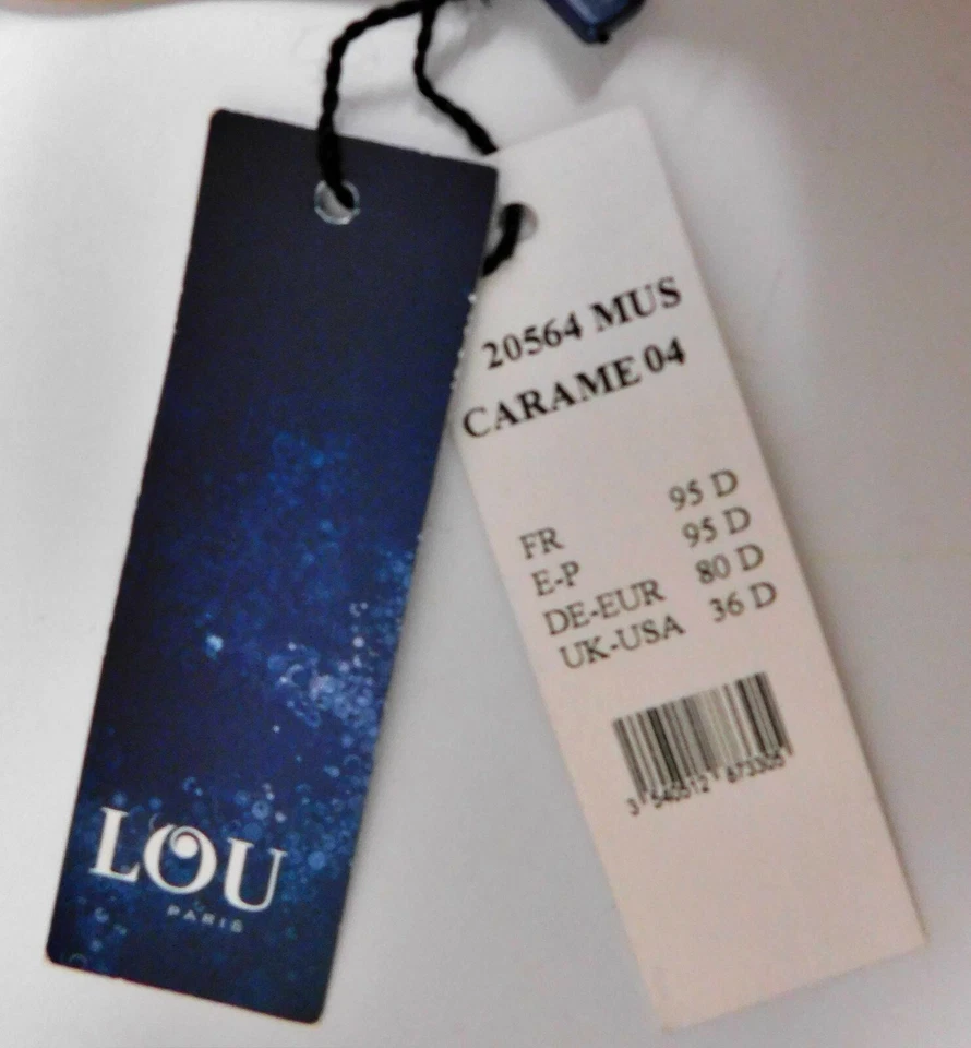 Nuevo Sujetador Lou Music Hall Contour 20564 Beige con Aros 36D Foto 2 de 2