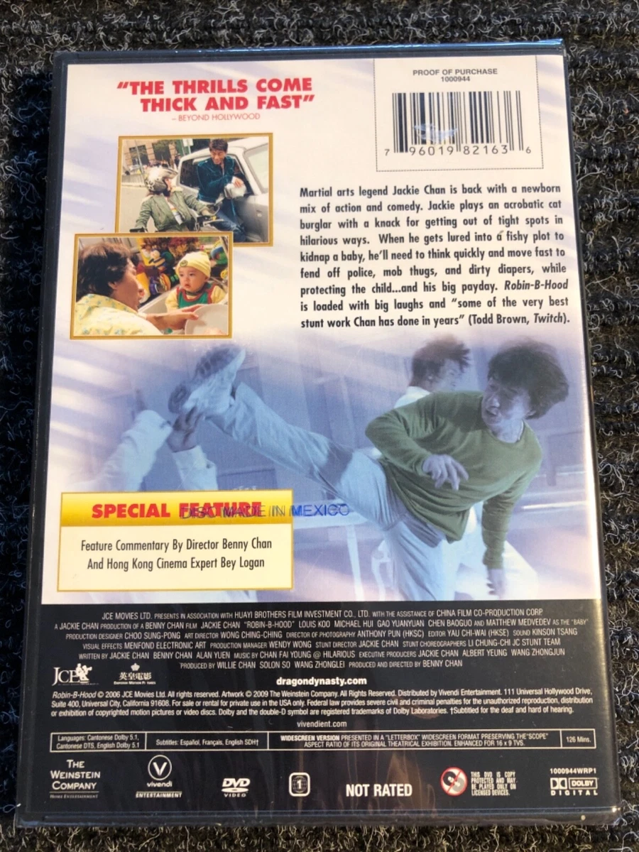 Rob Rotton Dvd Jackie Chan Rob B Hood Dvd