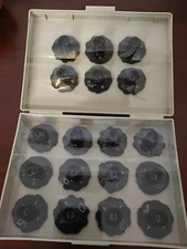 Quilt Pattern Stitch Design Cam Set of 18 In Box Model 600