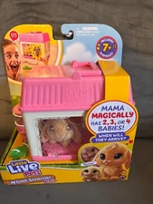Little Live Pets Mama Surprise Mini Playset Stuffed Lil' Bunny Easter