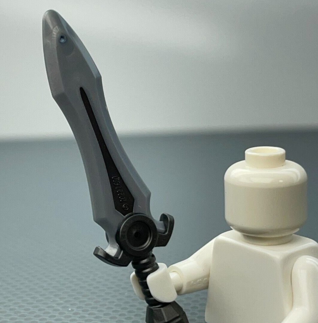 ザ・ギャラクシー ウォーリア 4ブレード　コスプレ　武器　ナイフ　クロー LEGO Minifigure Sword Flat Silver Blade Series 25 Fierce