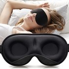Sleep Mask Women Men 3D Weighted Eye Mask Blocking Lights Sleeping Mask Cover