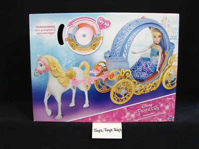 Disney Princess Cinderella Magical Transforming Carriage and Horse NEW 2015