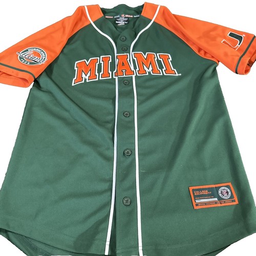 Vintage 90s Champion University Of Miami Hurricanes NCAA Football