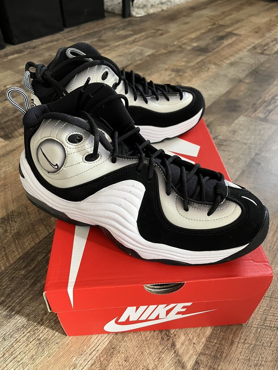 New NIKE AIR PENNY II (2) PANDA sz 10 DZ2549-001 Black/White New NIKE AIR PENNY II (2) PANDA sz 10 DZ2549-001 Black/White
