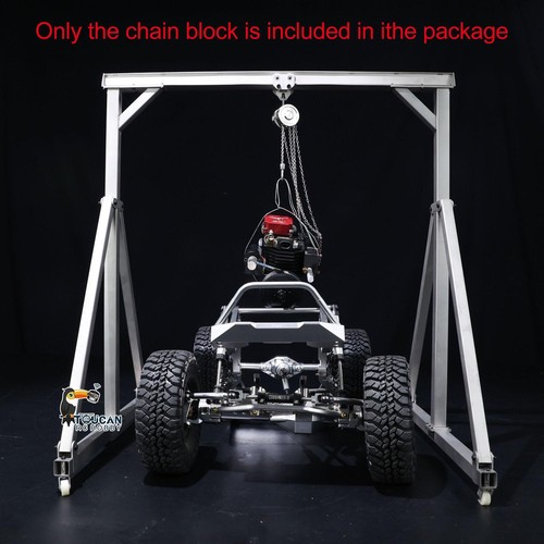 JDM Metal Chain Block Hoist Accessories for 1/10 RC Construction Vehicle Crane - Picture 10 of 24