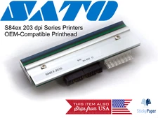 Sato S84ex 203 dpi Printhead (R29219000) USA Stocked & Shipped!