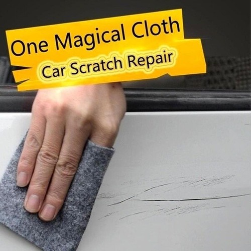 Car Scratch Eraser Remover Magic Polish Nano Cloth Paint Scuffs Surface Repair H eBay