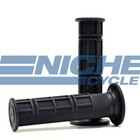 120mm Sportbike Streetbike Diamond Waffle Race Track Grips 7/8"