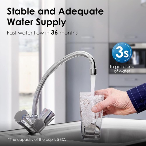 Waterdrop 17UA-UF Under Sink Water Filter With Extra RF17, 0.01 μm - Picture 9 of 12