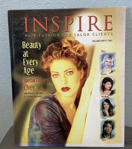 INSPIRE HAIR FASHION FOR SALON CLIENTS - HARDCOVER BOOK VOLUME 42 Year 2002