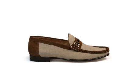 Mezlan Jason Mens Bone/Cognac Slip On Loafers #71651 | eBay