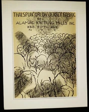 HOWARD BAER (1906-1986) Original SIGNED Limited Edition Lithograph WPA