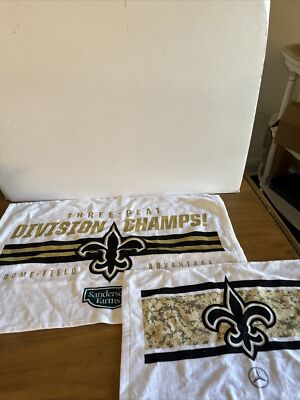 VINTAGE NEW ORLEANS SAINTS THREE PEAT DIVISION
